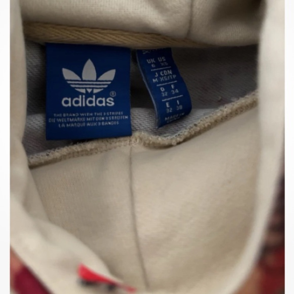 Adidas Women's Multicolor Floral Hoodie - Picture 3 of 4
